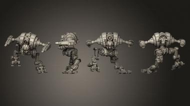Military figurines Belial Vengeance Pose 3d model