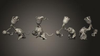 Military figurines BELL BALL WITH FUMES 3d model