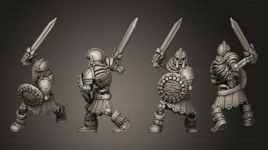 Military figurines Bestiary Skeleton 02 3d model