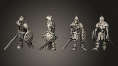 Military figurines Bestiary Skeleton 05 3d model