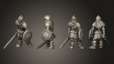 Military figurines Bestiary Skeleton 06 3d model