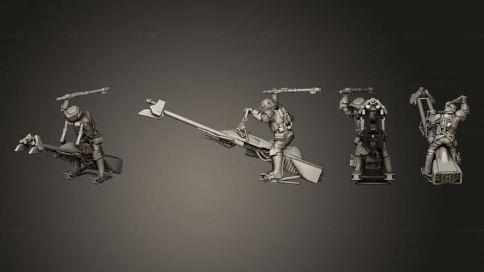 Military figurines (Bikes 5 1, STKW_3389) 3D models for cnc