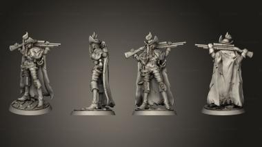 Military figurines Bird Eye Bonnie 3d model