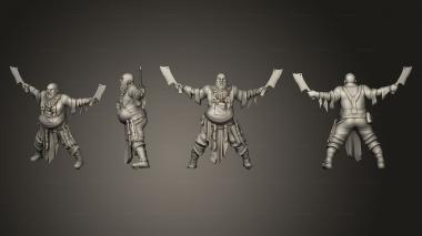 Military figurines black smith Base 002 3d model