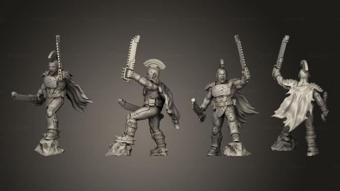 Military figurines (Blade Gang 002, STKW_3431) 3D models for cnc