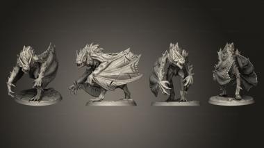 Military figurines Bloodfiend 3d model
