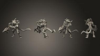 Military figurines Bloodletter 1 3d model