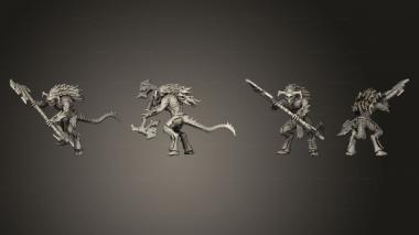 Military figurines Bloodletter 2 3d model