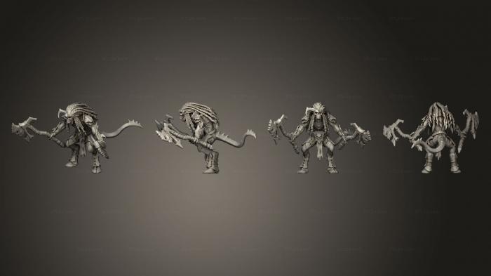 Military figurines (Bloodletter 3, STKW_3494) 3D models for cnc