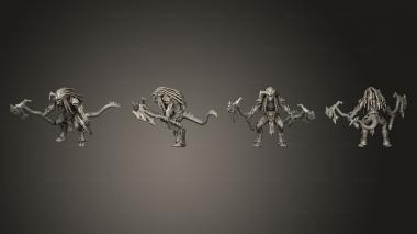 Military figurines Bloodletter 3 3d model