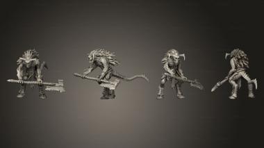 Military figurines Bloodletter 4 3d model