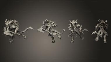 Military figurines Bloodletter 5 3d model