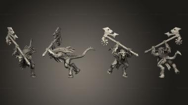 Military figurines Bloodletter 6 3d model