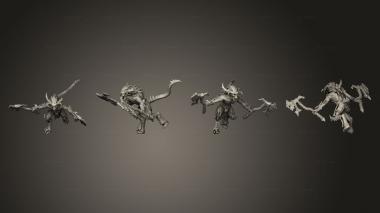 Military figurines Bloodletter 10 3d model