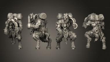Military figurines Bodrel A 3d model