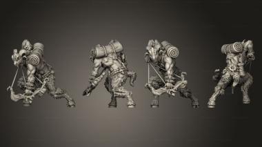 Military figurines Bodrel B 3d model