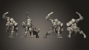 Military figurines Bodrel C 3d model