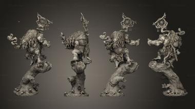 Military figurines Bog Trolls 3d model