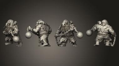 Military figurines Bogran Braveway 3d model