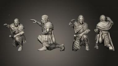Military figurines Bolt Throwers Crew 2 3d model