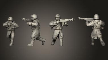 Military figurines Boltpistol 1 004 3d model