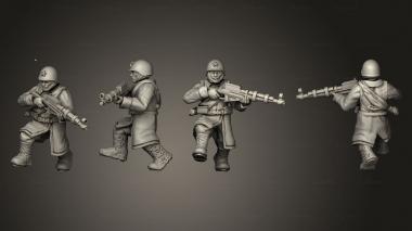 Military figurines Boltpistol 1 007 3d model