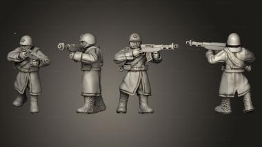 Military figurines Boltpistol 1 011 3d model