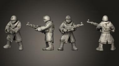 Military figurines Boltpistol 1 012 3d model