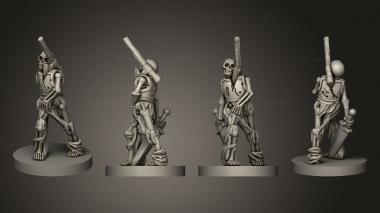 Military figurines Bone Construct Spider 010 3d model