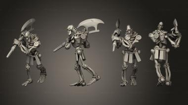 Military figurines Bone Giant 1 3d model