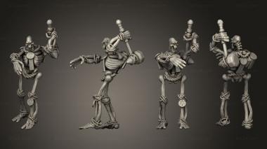 Military figurines Bone Giant 2 3d model