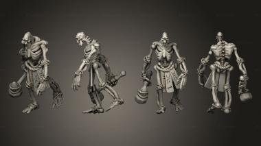 Military figurines Bone Giant 3 3d model