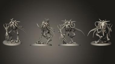 Military figurines Bone Golem Large 3d model