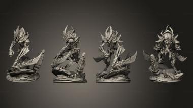 Military figurines Bone Scythe 3d model