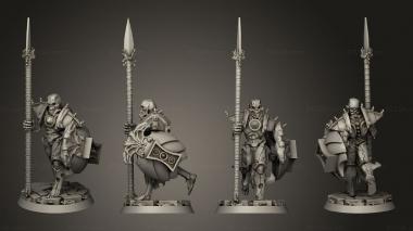 Military figurines bone soldiers 234 3d model