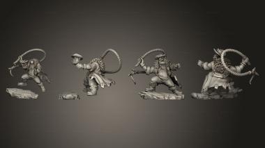 Military figurines Boogers Slaver PS 3d model