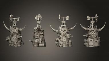 Military figurines Boss Bunka 1 3d model
