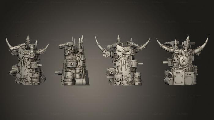 Military figurines (Boss Bunka 2, STKW_3613) 3D models for cnc
