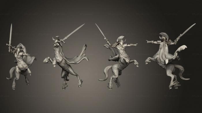 Military figurines (Boss Centaur, STKW_3614) 3D models for cnc