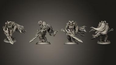 Military figurines Boss Cursed Dragon Knight 3d model