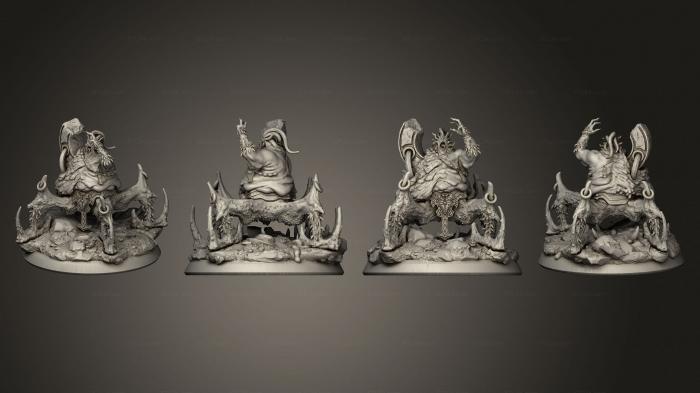 Military figurines (Boss Magoth The Martyromancer 100 mm, STKW_3617) 3D models for cnc