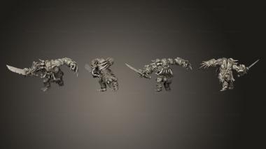 Military figurines Boss Zhurk 2012 h bugbear chief 3d model