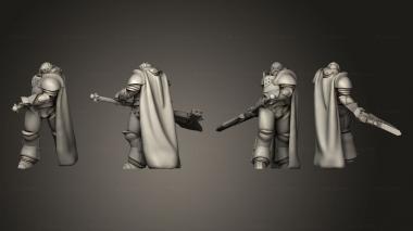 Military figurines Bottom 005 3d model