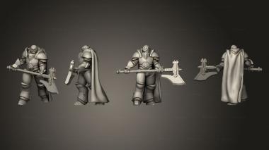 Military figurines Bottom 006 3d model