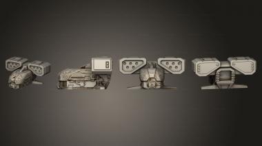 Military figurines Bottom No hole 3d model