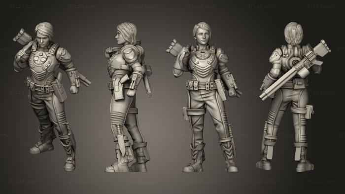 Military figurines (Bounty H 1, STKW_3634) 3D models for cnc
