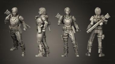 Military figurines Bounty H 1 3d model