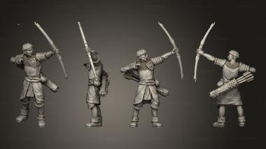 Military figurines Bowman 1 3d model