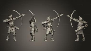 Military figurines Bowman 4 3d model