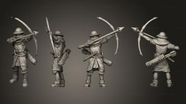 Military figurines Bowman 5 3d model